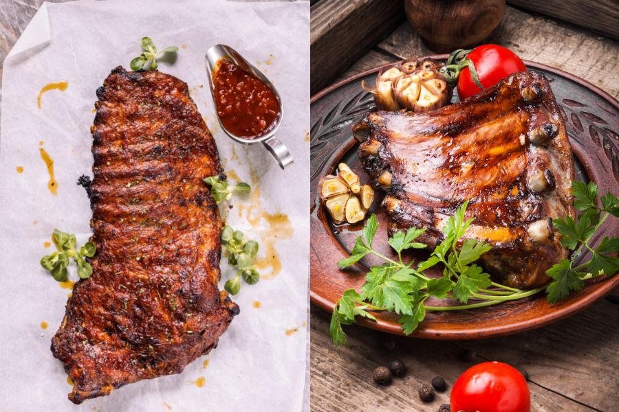 Beef ribs vs pork ribs