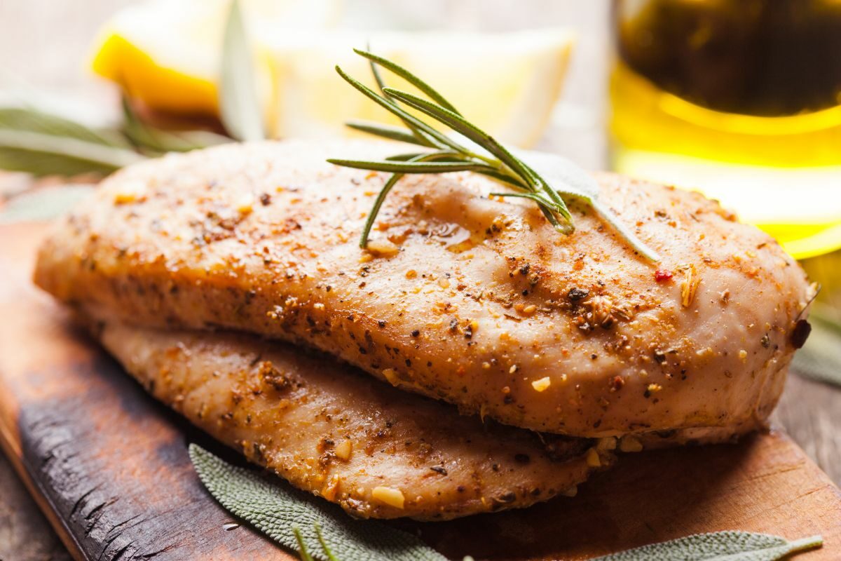 Spicy Baked Chicken Breasts with Rosemary