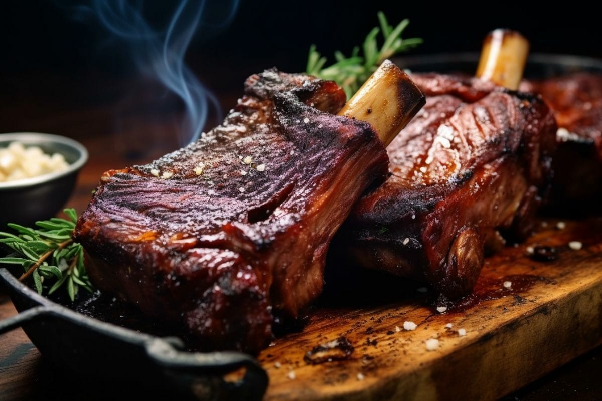 Barbecued Short Beef Ribs