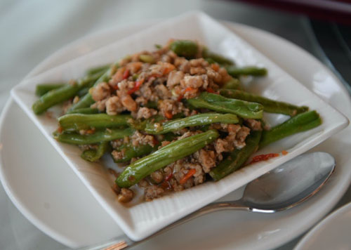 Green Beans and Ground Beef