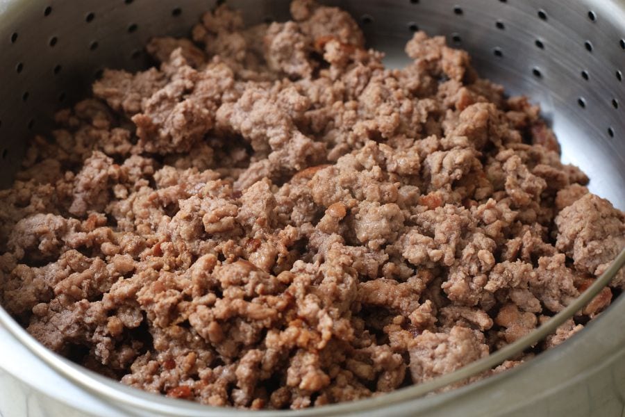 How to Drain Ground Beef