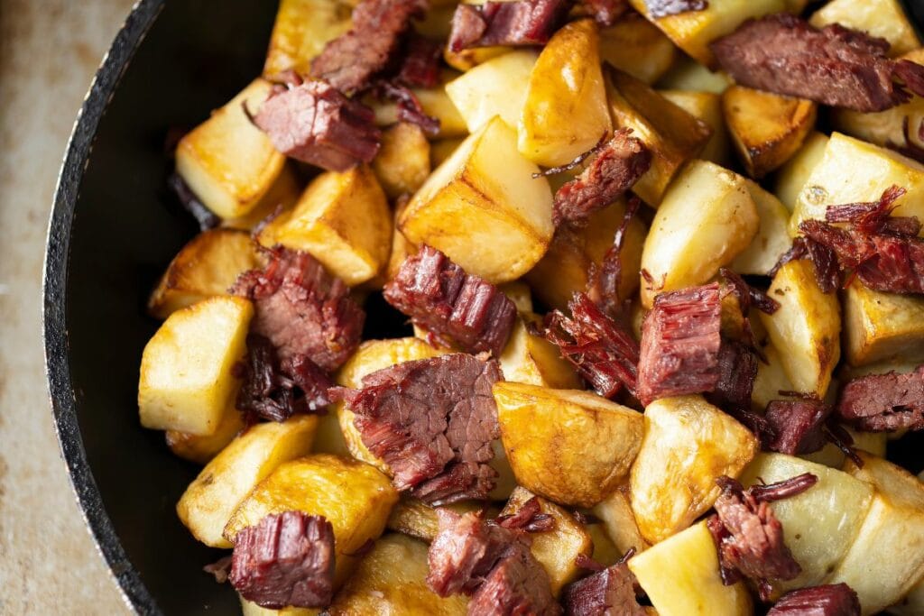 corned beef and potato dish