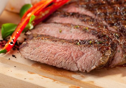 Grilled Flank Steak with Rosemary
