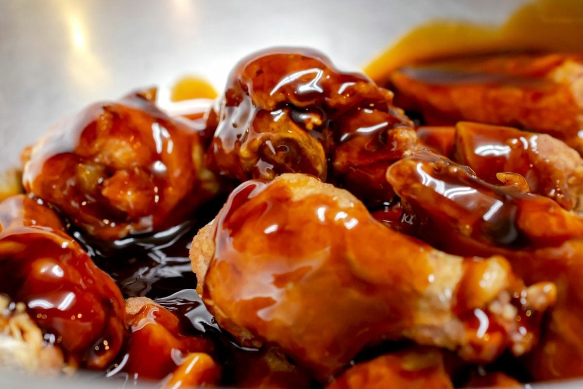 Chicken Wings in BBQ Sauce