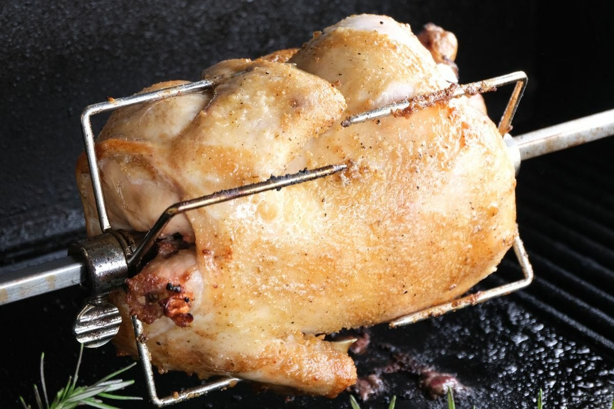 Rotisserie Chicken on the Grill