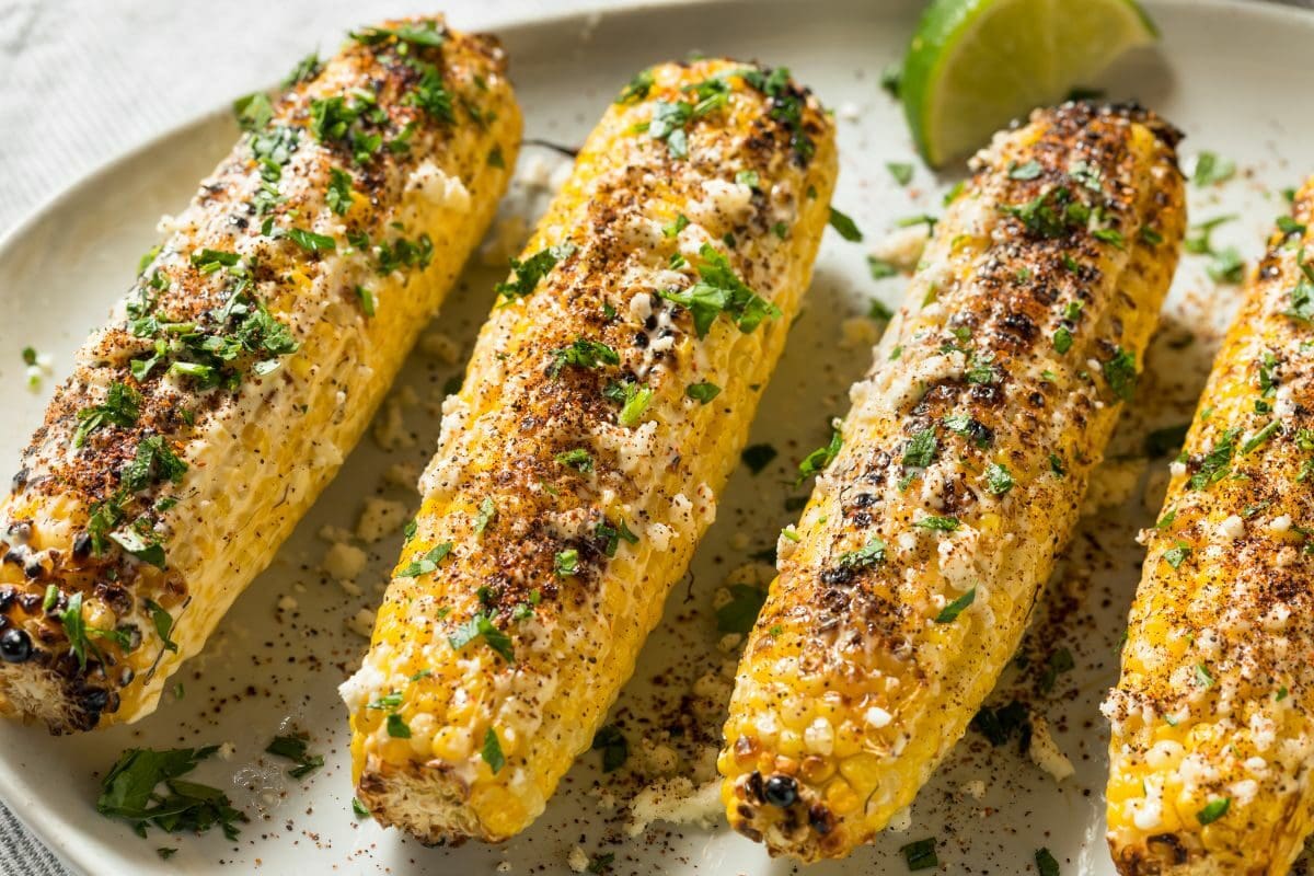 Spicy Elote Mexican Street Corn