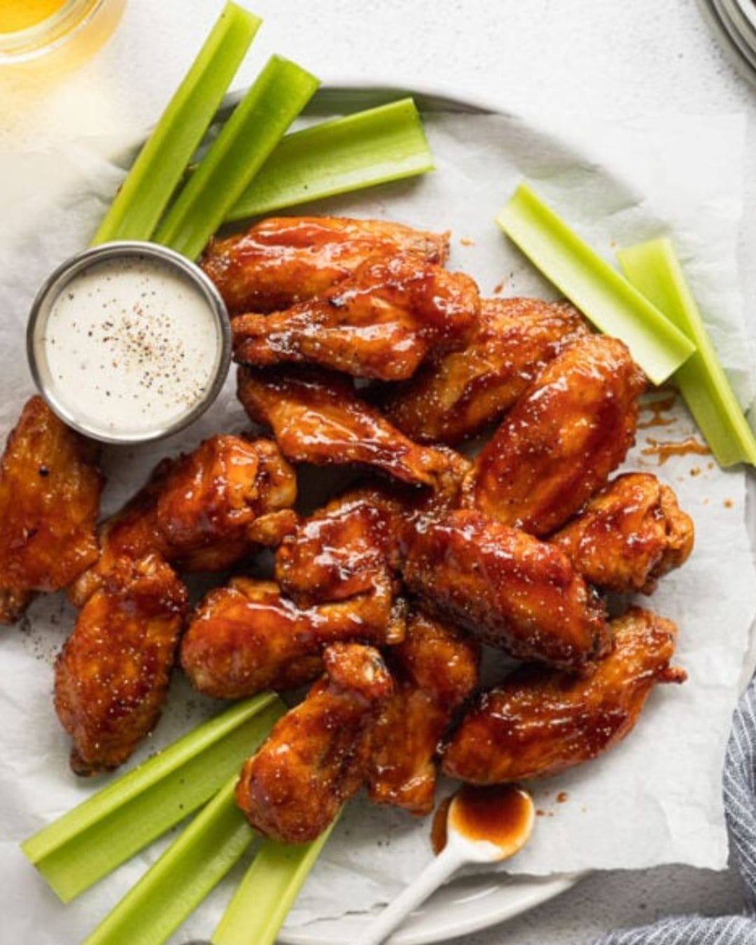 Bourbon Buffalo Wings