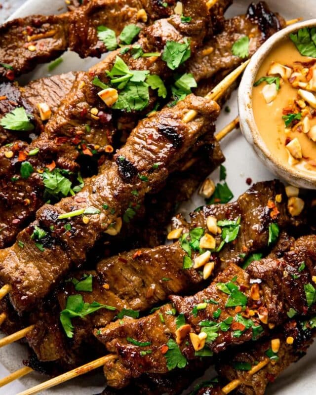 Grilled Beef Satay