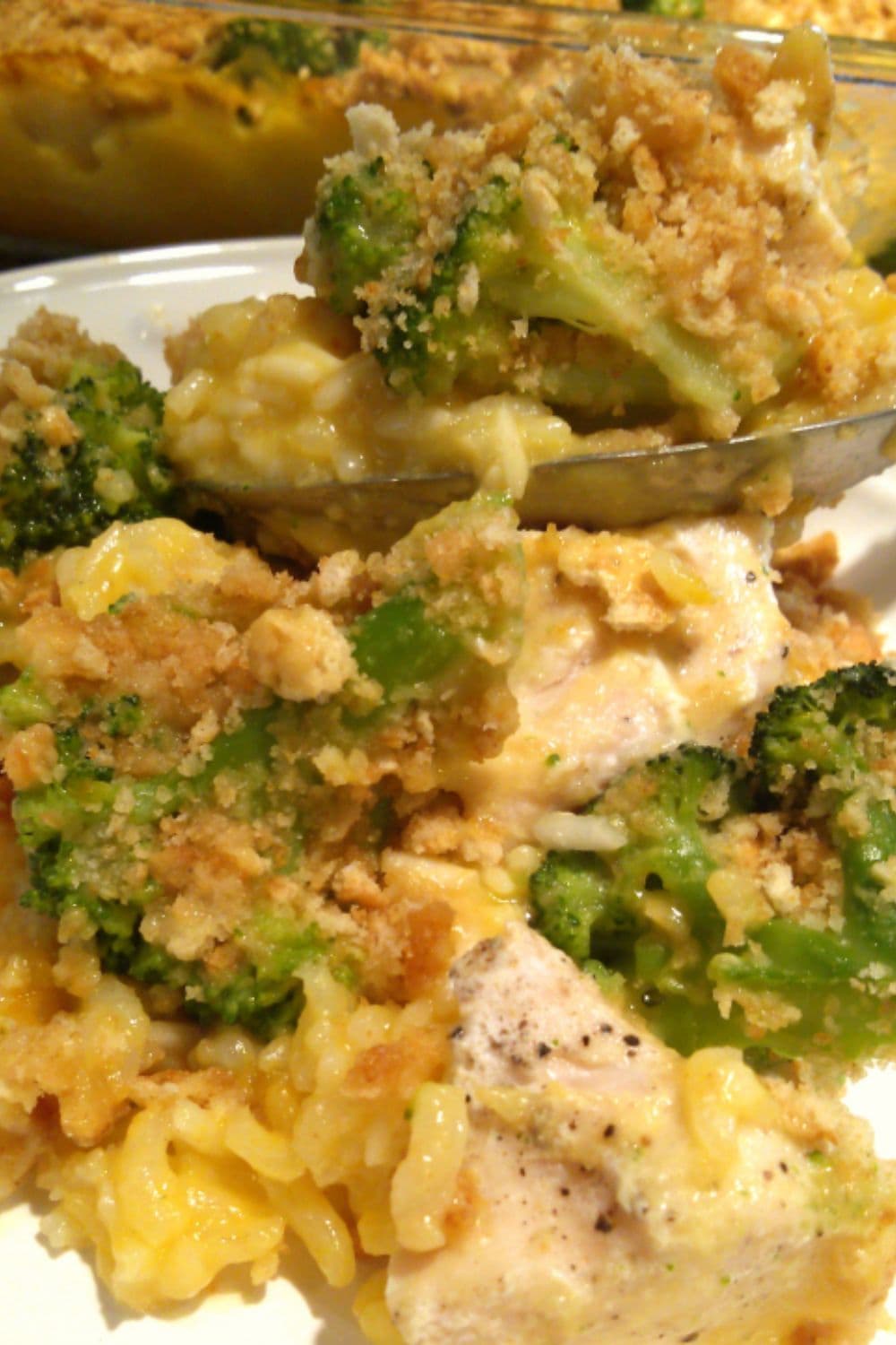 Chicken Rice Broccoli with Cheddar Cheese Soup