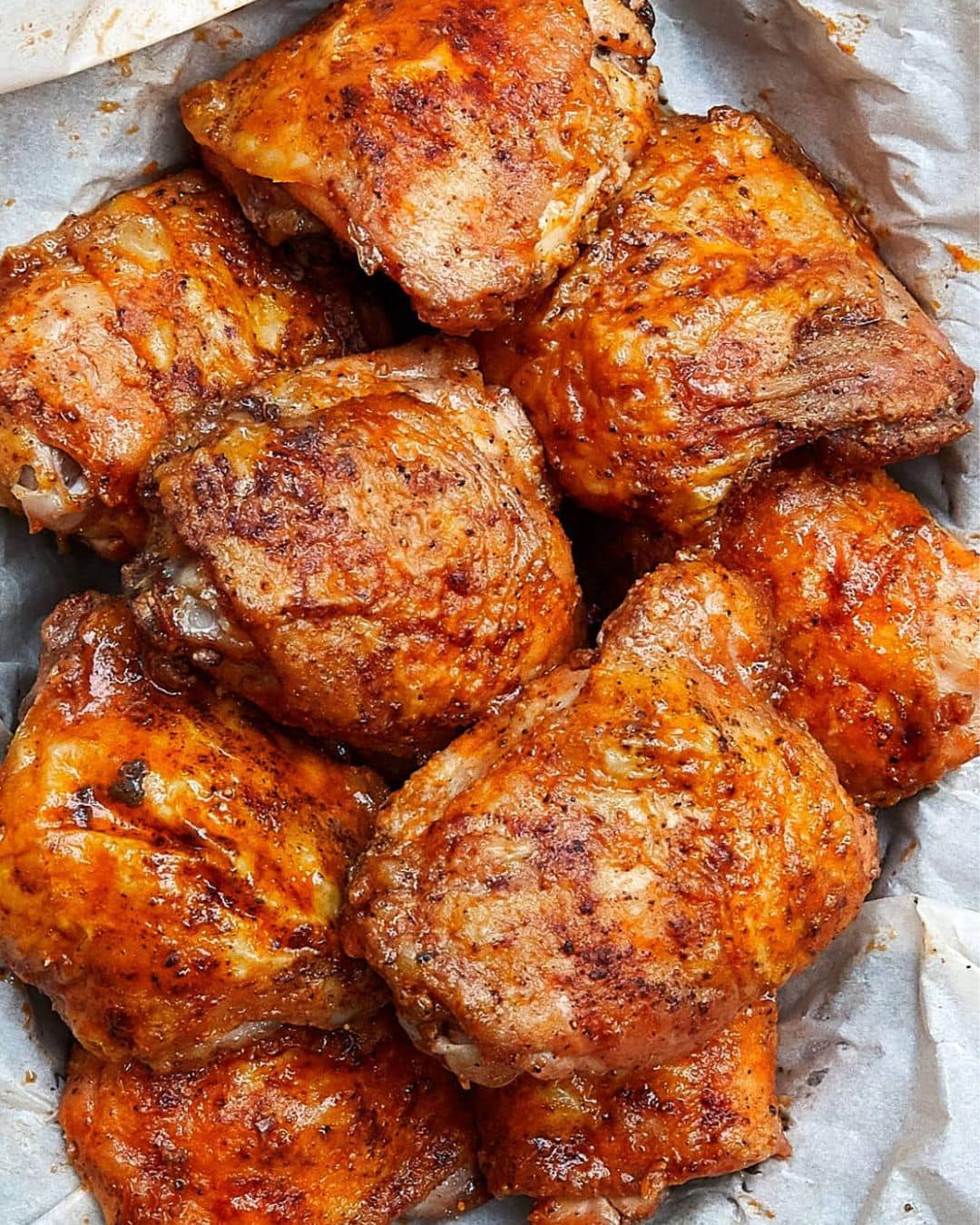 Oven Fried Chicken Thighs