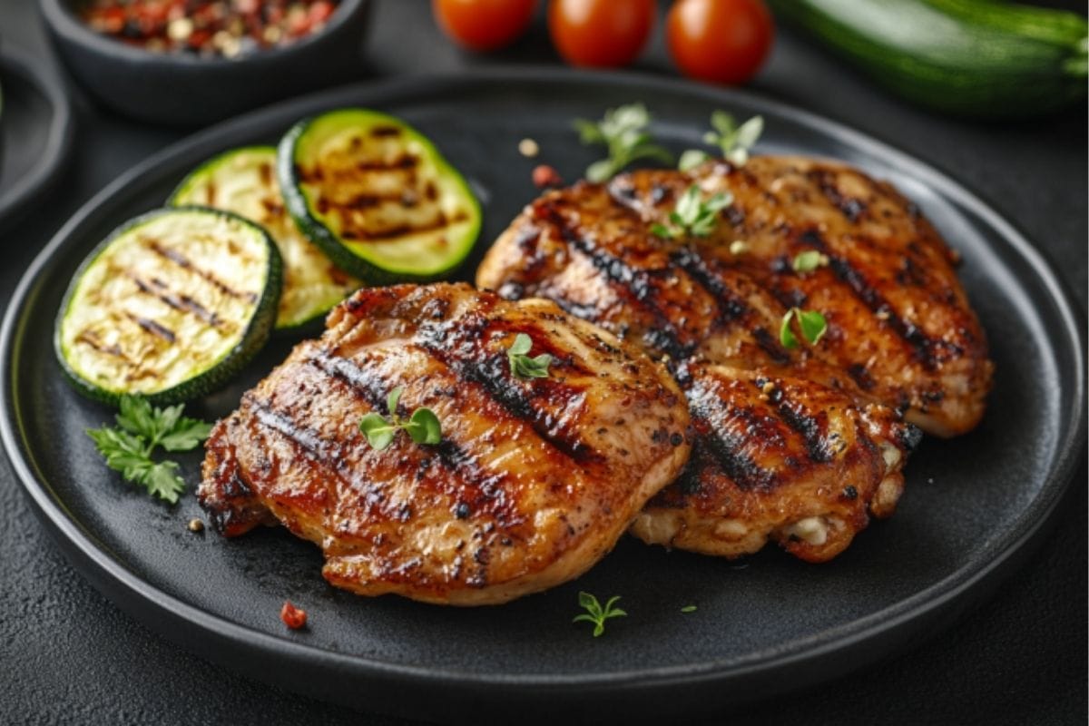 Chicken Thighs with Zucchini